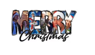 90s merry Christmas theme  DTF transfer