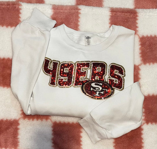 49ers crewneck sweatshirt