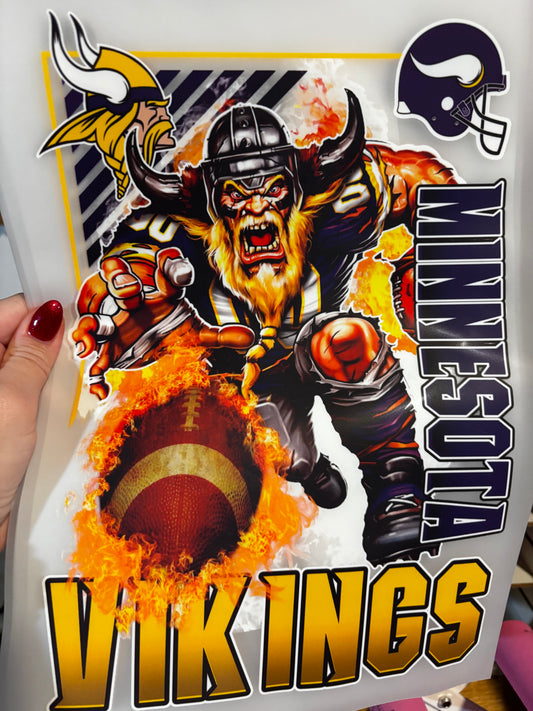Vikings large DTF