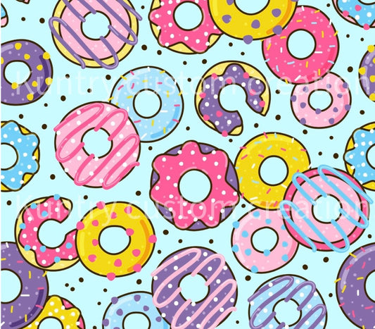 Donut sublimation transfer