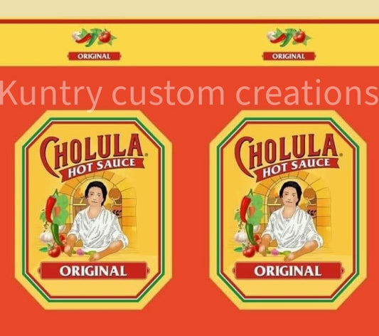 CHOLULA sublimation transfer