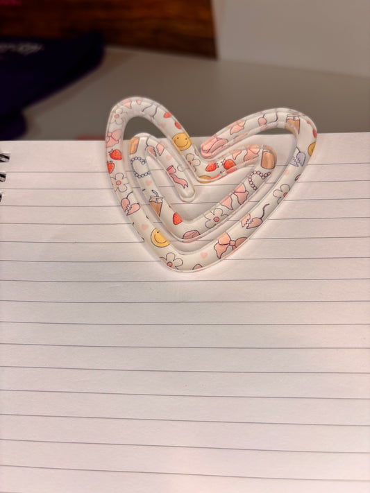 All things girl Jumbo paper clip!