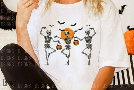 Dancing skeletons tshirt or crewneck