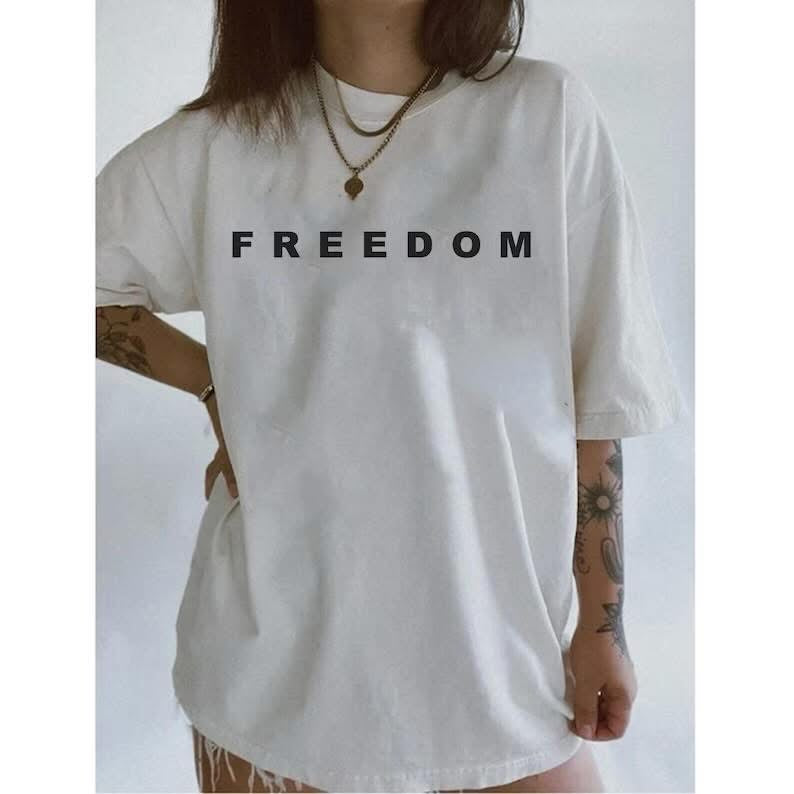 Freedom shirt or crewneck