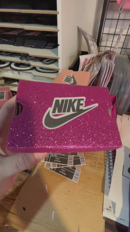 TEMPLATE ONLY Custom Mini shoe box file